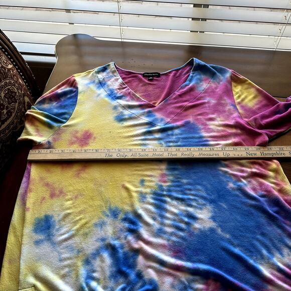 Chacha Vente Super Soft Tie Dye Woman's Pullover Leisurewear XL - Picture 6 of 7